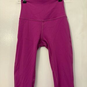 Lululemon Athletica Pink High-Waisted Leggings